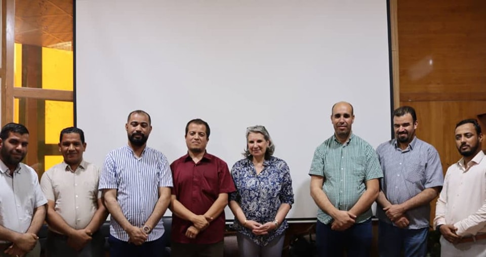 زيارة عمل وتفقد إلى وحدة البحث اللساني وقضايا اللغة العربية في الجزائر – ورقلــة –